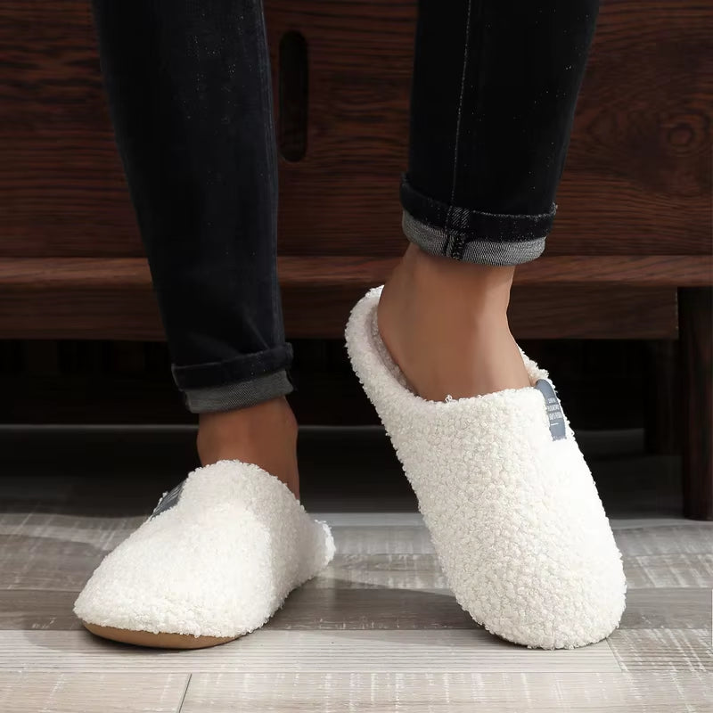 Experience Ultimate Comfort: Cozy Cotton Slippers for Women - Perfect for Indoor Relaxation!
