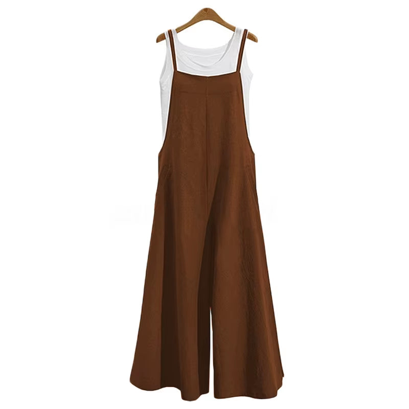Elevate Your Summer Style with Our Women's Casual Wide Leg Jumpsuit - Perfect for Every Occasion!