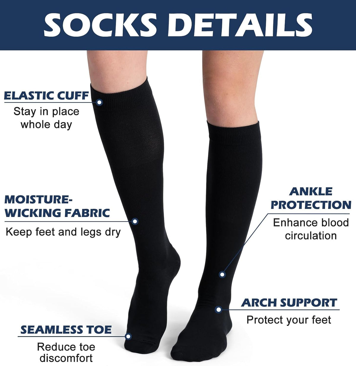 Elevate Your Style and Comfort with 3 Pairs of Compression Superhero Socks – Perfect for Athletes, Travelers, and Everyday Heroes!