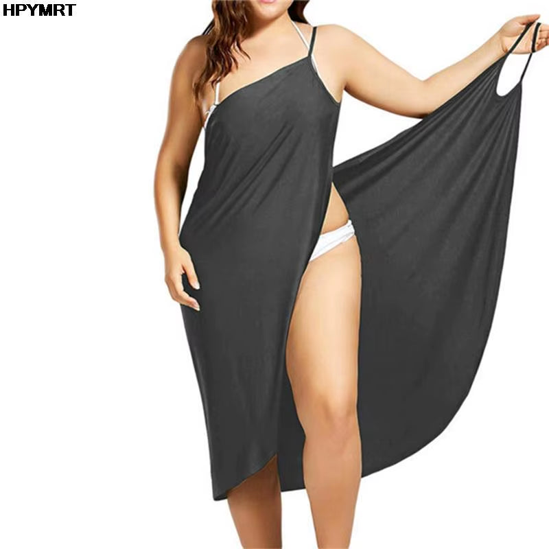 Elevate Your Summer Style with Our Chic Women's Beach Dress & Crossover Swimsuit - Ideal for Sunny Days!