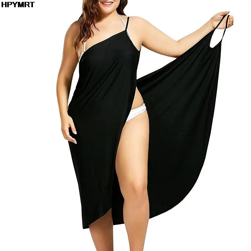 Elevate Your Summer Style with Our Chic Women's Beach Dress & Crossover Swimsuit - Ideal for Sunny Days!