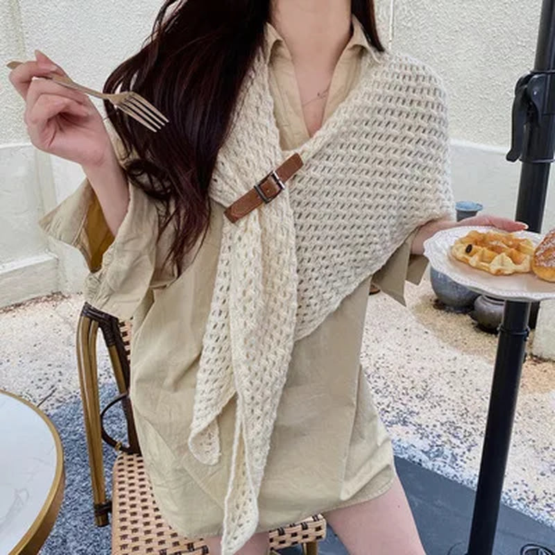 Elevate Your Winter Wardrobe with Our Luxurious Cashmere Knitting Scarf for Women - The Ultimate Versatile Pashmina Shawl and Hijab