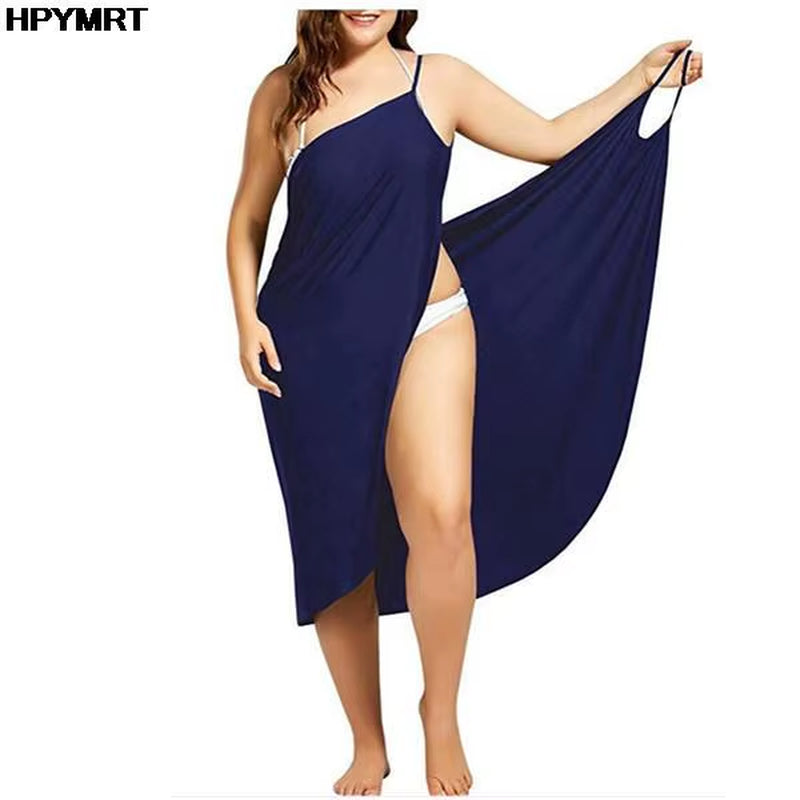Elevate Your Summer Style with Our Chic Women's Beach Dress & Crossover Swimsuit - Ideal for Sunny Days!