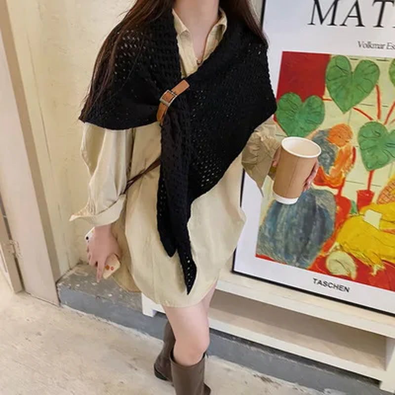 Elevate Your Winter Wardrobe with Our Luxurious Cashmere Knitting Scarf for Women - The Ultimate Versatile Pashmina Shawl and Hijab