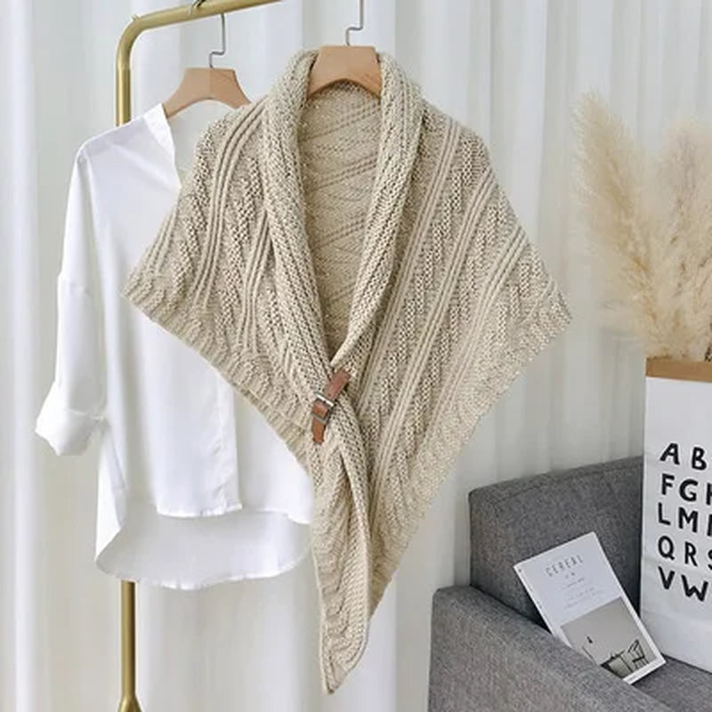 Elevate Your Winter Wardrobe with Our Luxurious Cashmere Knitting Scarf for Women - The Ultimate Versatile Pashmina Shawl and Hijab