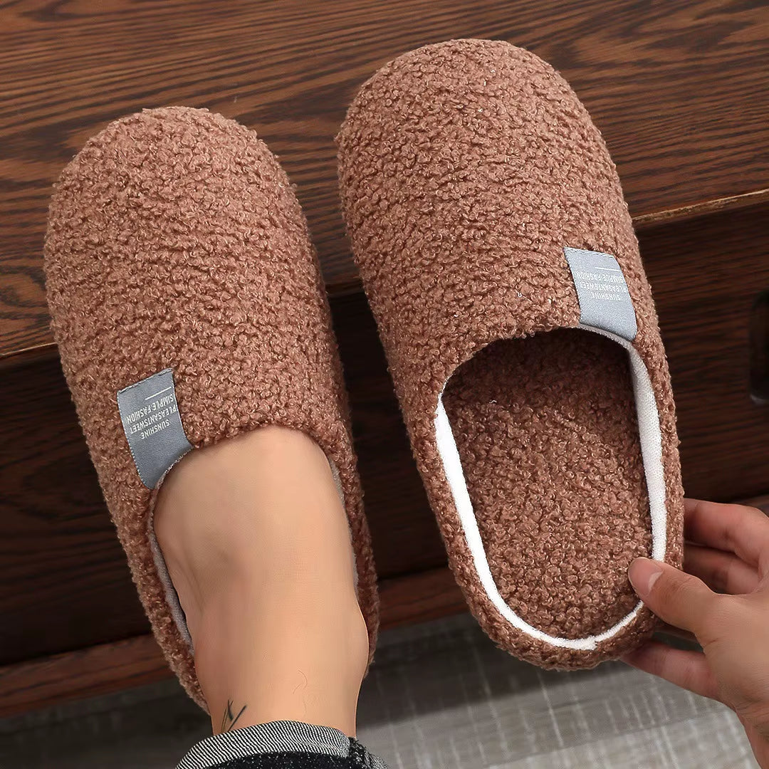 Experience Ultimate Comfort: Cozy Cotton Slippers for Women - Perfect for Indoor Relaxation!