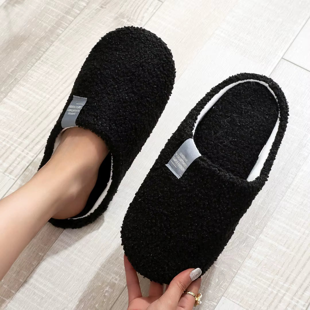 Experience Ultimate Comfort: Cozy Cotton Slippers for Women - Perfect for Indoor Relaxation!