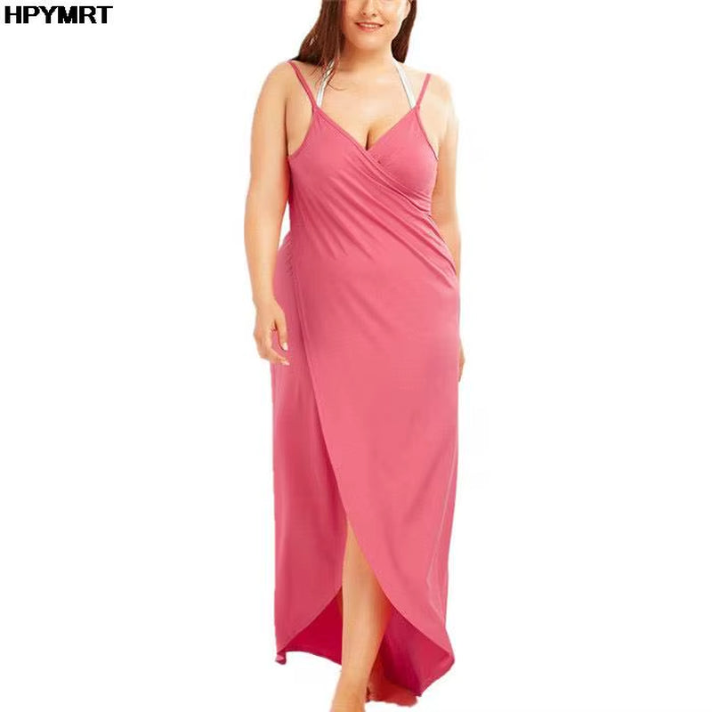 Elevate Your Summer Style with Our Chic Women's Beach Dress & Crossover Swimsuit - Ideal for Sunny Days!