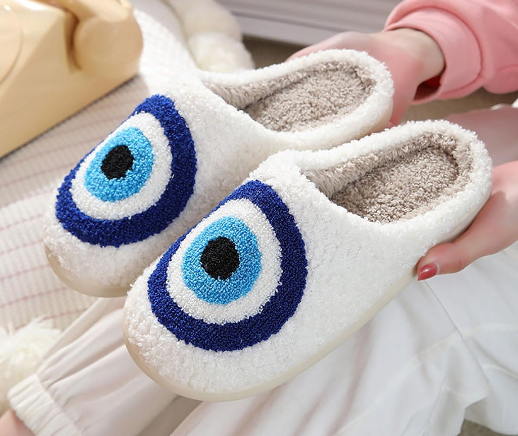Step Into Cozy Bliss with Our Fuzzy Wuzzy Cartoon Slippers – Perfect for Winter Comfort!
