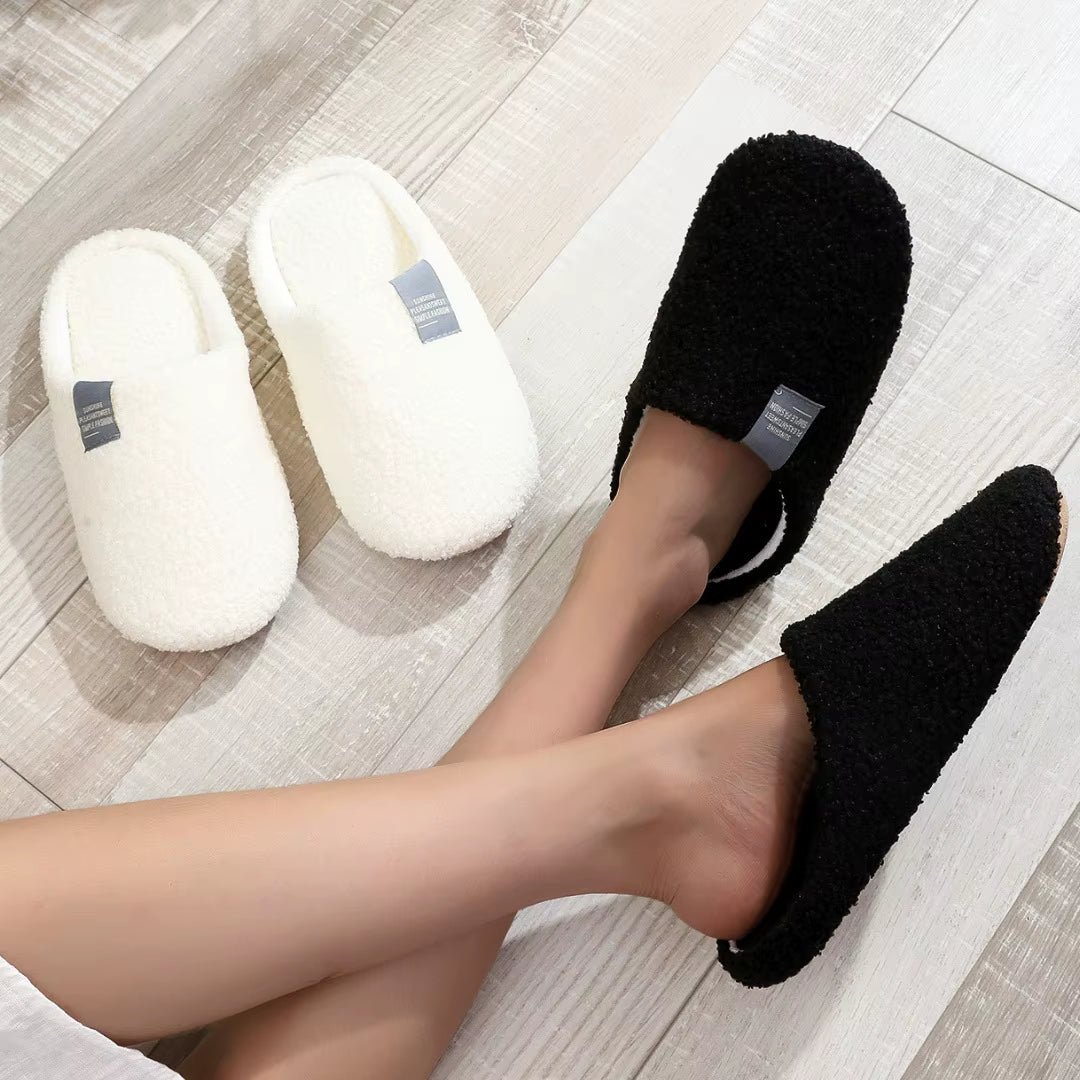 Experience Ultimate Comfort: Cozy Cotton Slippers for Women - Perfect for Indoor Relaxation!