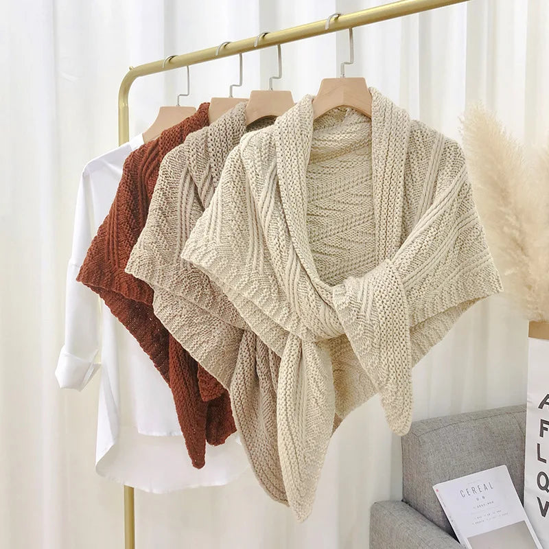 Elevate Your Winter Wardrobe with Our Luxurious Cashmere Knitting Scarf for Women - The Ultimate Versatile Pashmina Shawl and Hijab