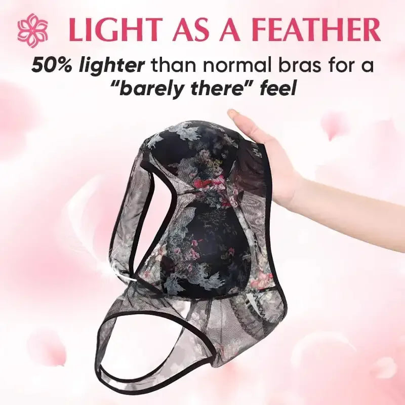 Ultimate Comfort Meets Chic Style: The Seamless Lace Bra for Everyday Elegance in Sizes L-6XL!