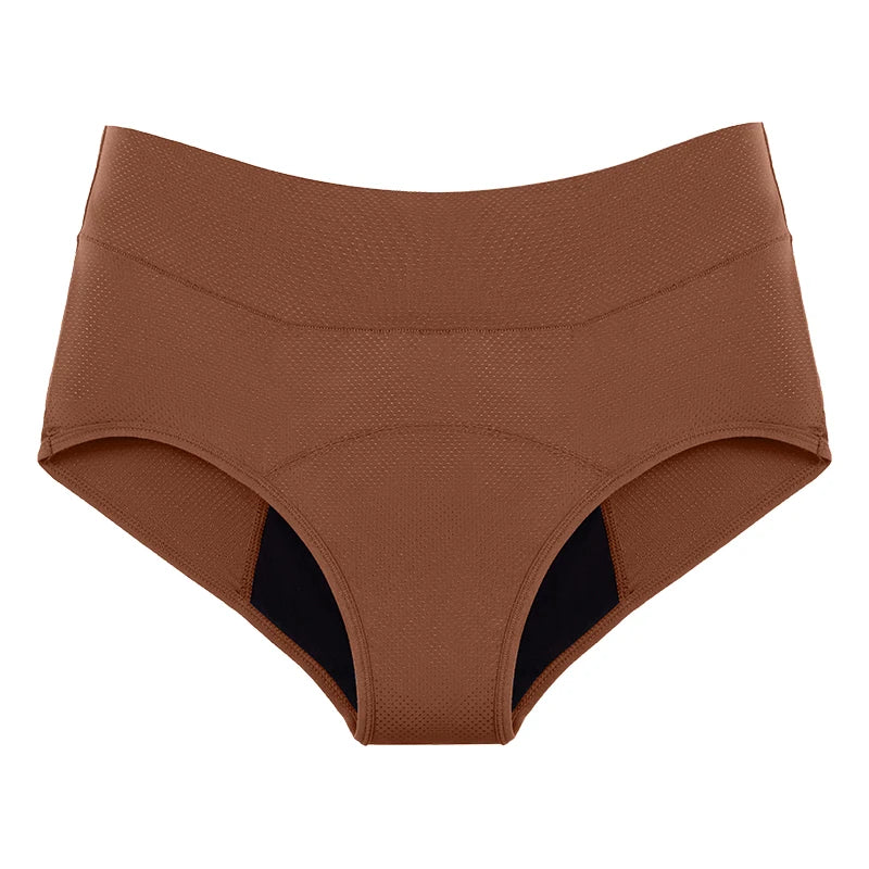Menstrual Panties for Women Comfortable Physiological Underwear Absorbency Leak Proof Briefs Cotton Lingerie Period Underpants