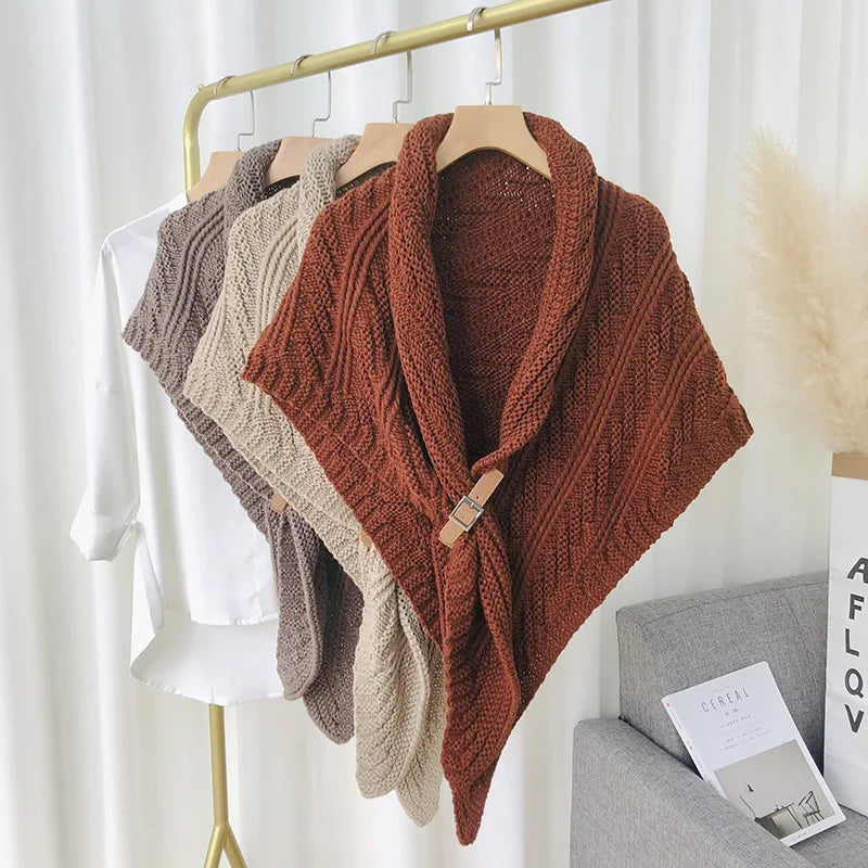 Elevate Your Winter Wardrobe with Our Luxurious Cashmere Knitting Scarf for Women - The Ultimate Versatile Pashmina Shawl and Hijab