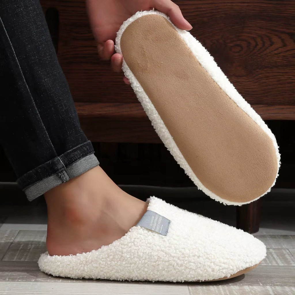 Experience Ultimate Comfort: Cozy Cotton Slippers for Women - Perfect for Indoor Relaxation!