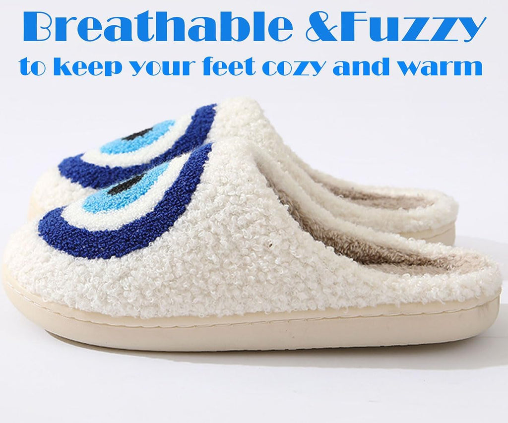 Step Into Cozy Bliss with Our Fuzzy Wuzzy Cartoon Slippers – Perfect for Winter Comfort!