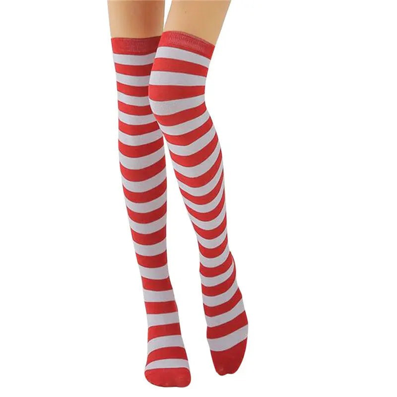Knee-High Rainbow Party Socks - Dance, Celebrate, and Shine in Style!