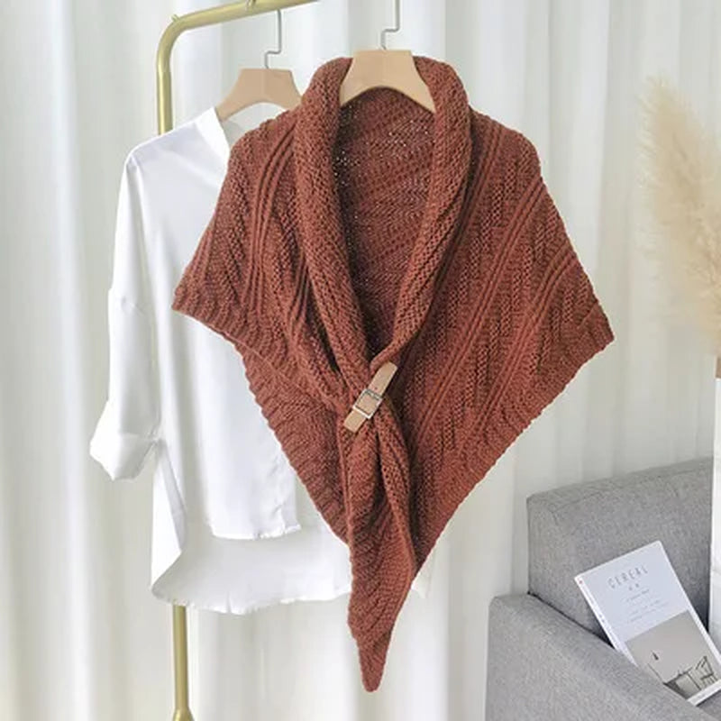 Elevate Your Winter Wardrobe with Our Luxurious Cashmere Knitting Scarf for Women - The Ultimate Versatile Pashmina Shawl and Hijab