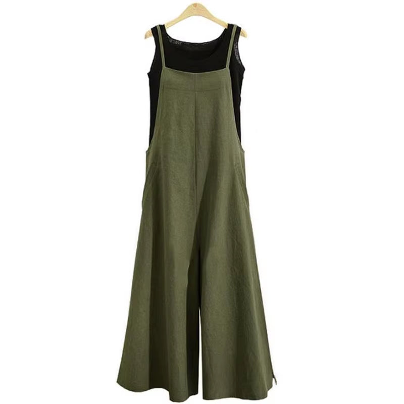 Elevate Your Summer Style with Our Women's Casual Wide Leg Jumpsuit - Perfect for Every Occasion!