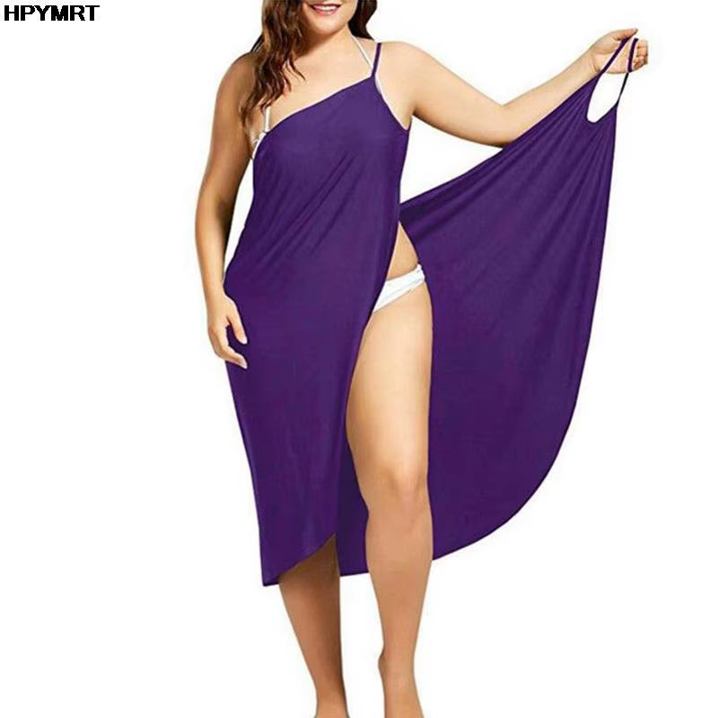 Elevate Your Summer Style with Our Chic Women's Beach Dress & Crossover Swimsuit - Ideal for Sunny Days!