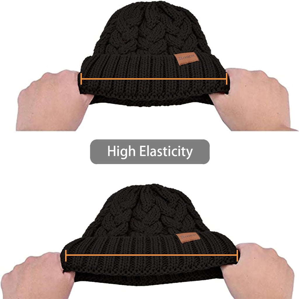 Bun-believable Beanie: Stay Warm and Stylish with Your Ponytail High!