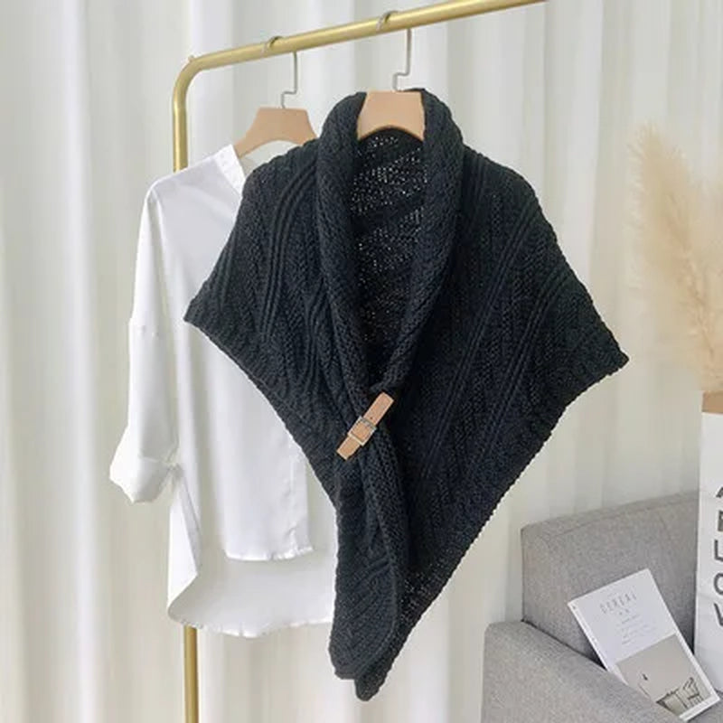 Elevate Your Winter Wardrobe with Our Luxurious Cashmere Knitting Scarf for Women - The Ultimate Versatile Pashmina Shawl and Hijab