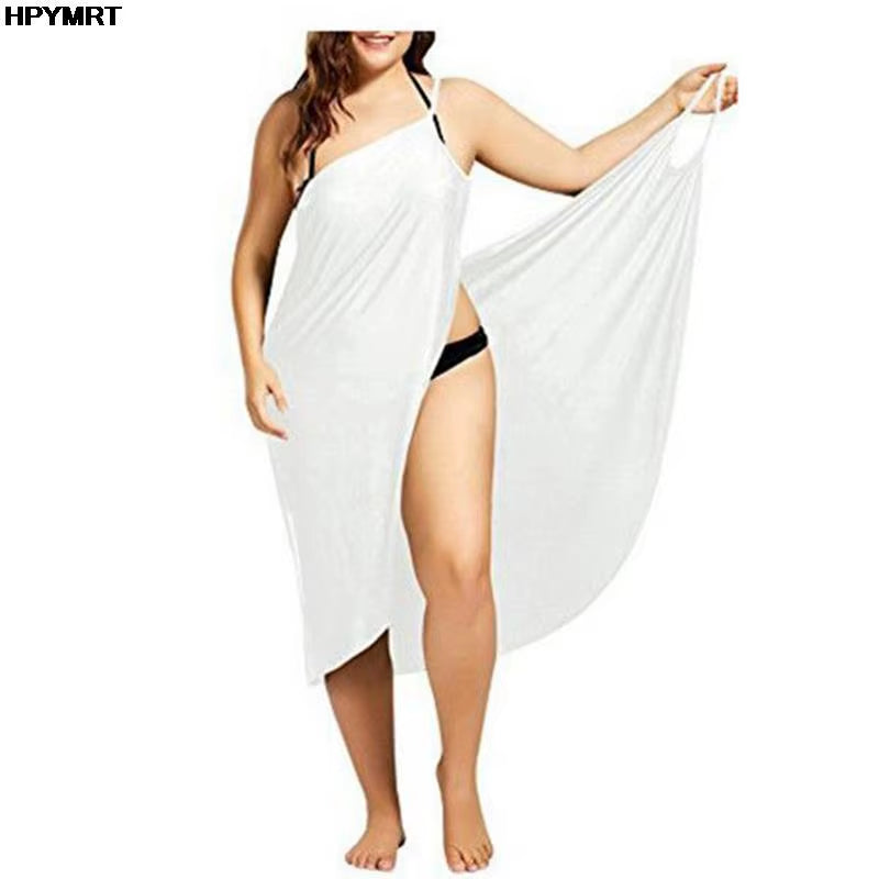 Elevate Your Summer Style with Our Chic Women's Beach Dress & Crossover Swimsuit - Ideal for Sunny Days!