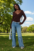Elevate Your Style with Pacsun Women's Casey Low Rise Baggy Jeans in Light Wash Blue