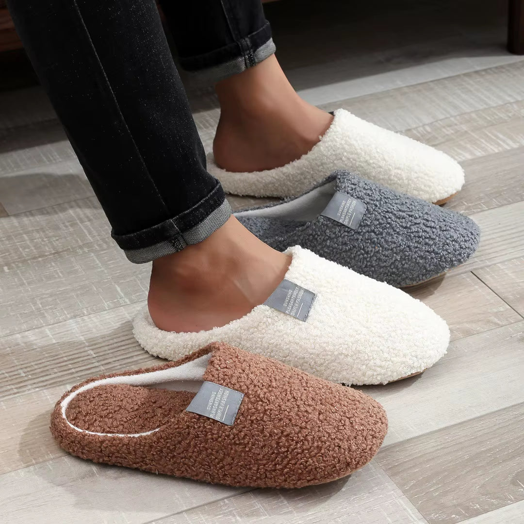 Experience Ultimate Comfort: Cozy Cotton Slippers for Women - Perfect for Indoor Relaxation!