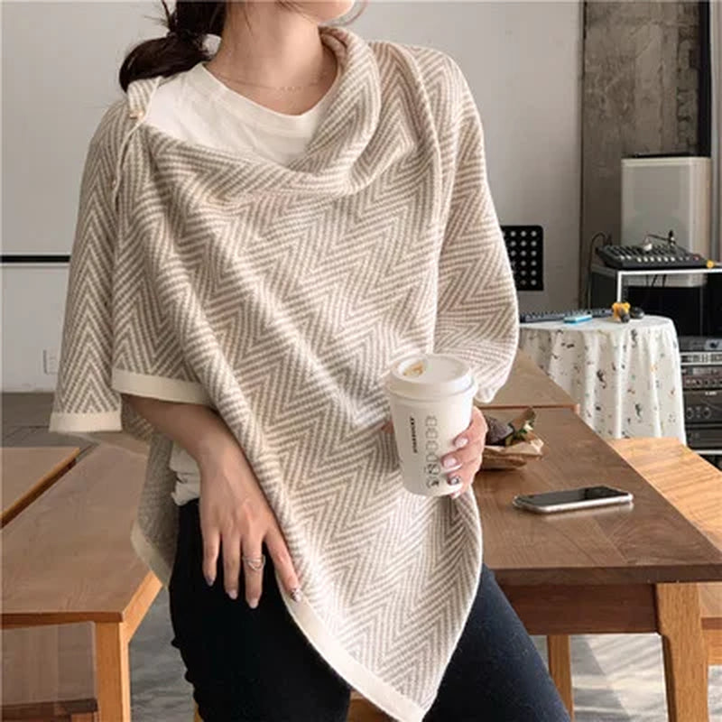 Elevate Your Winter Wardrobe with Our Luxurious Cashmere Knitting Scarf for Women - The Ultimate Versatile Pashmina Shawl and Hijab