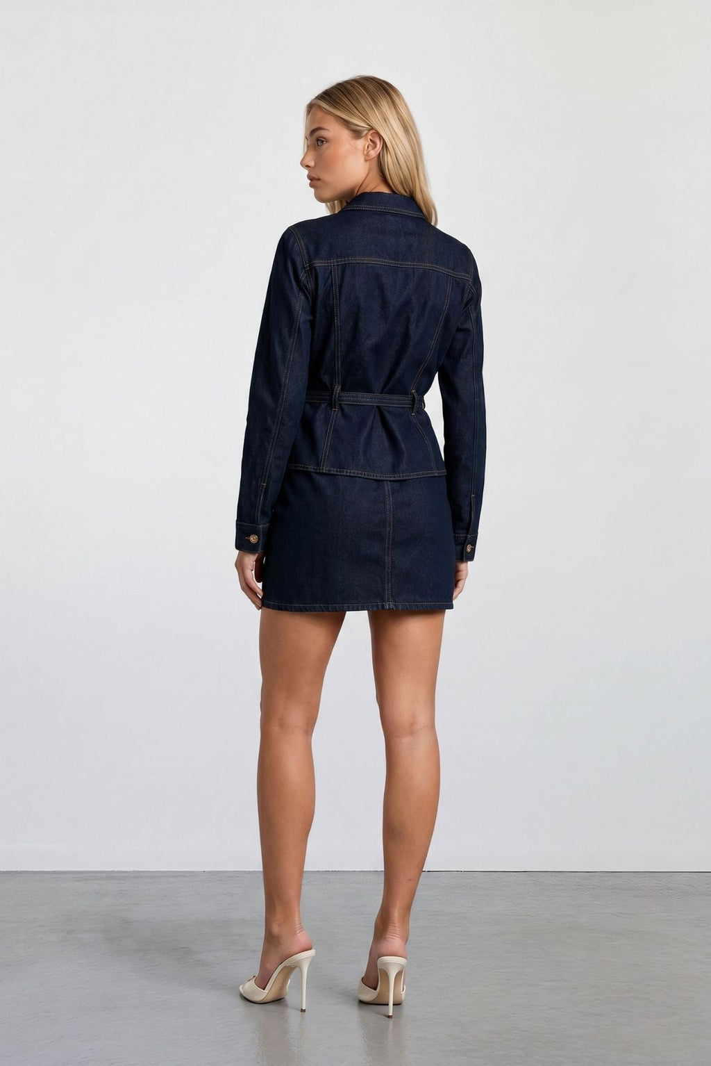 The Monaco Denim Mini Skirt